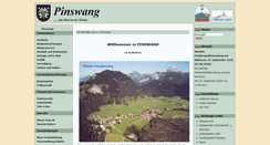 Desktop Screenshot of pinswang.tirol.gv.at