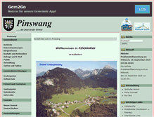 Tablet Screenshot of pinswang.tirol.gv.at