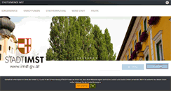 Desktop Screenshot of imst.tirol.gv.at
