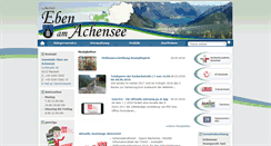 Desktop Screenshot of eben.tirol.gv.at