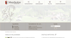 Desktop Screenshot of mayrhofen.tirol.gv.at