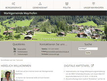 Tablet Screenshot of mayrhofen.tirol.gv.at