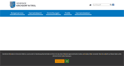 Desktop Screenshot of kirchdorf.tirol.gv.at