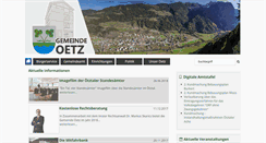 Desktop Screenshot of oetz.tirol.gv.at