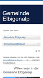 Mobile Screenshot of elbigenalp.tirol.gv.at