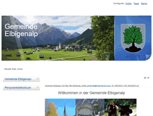 Tablet Screenshot of elbigenalp.tirol.gv.at