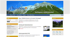 Desktop Screenshot of obernberg.tirol.gv.at