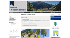 Desktop Screenshot of gries-im-sellrain.tirol.gv.at