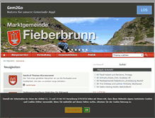 Tablet Screenshot of fieberbrunn.tirol.gv.at